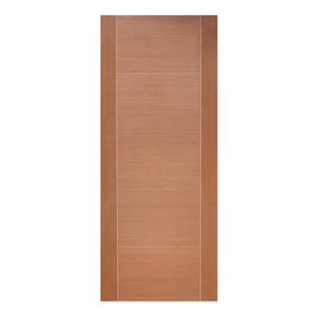 ประตูภายในปิดวีเนียร์ METRO ROSE WOOD 03 80X200 ซม. สีนํ้าตาล ไม่เจาะลูกบิด