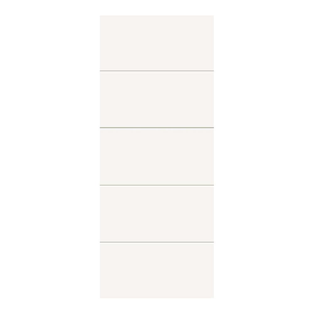 ประตูภายใน HDF METRO LINEA 08 80X200 ซม. ไม่เจาะลูกบิด