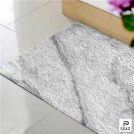 พรม PRAW DE MARBLE WHITE 50X75 ซม. สีขาว_7