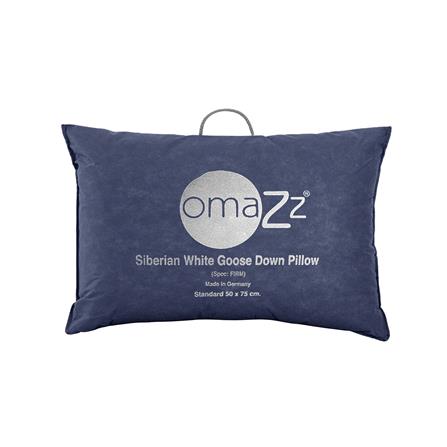 หมอนสุขภาพ ขนห่าน OMAZZ SIBERIAN GOOSE DOWN FIRM 20x30 นิ้ว สีขาว_7