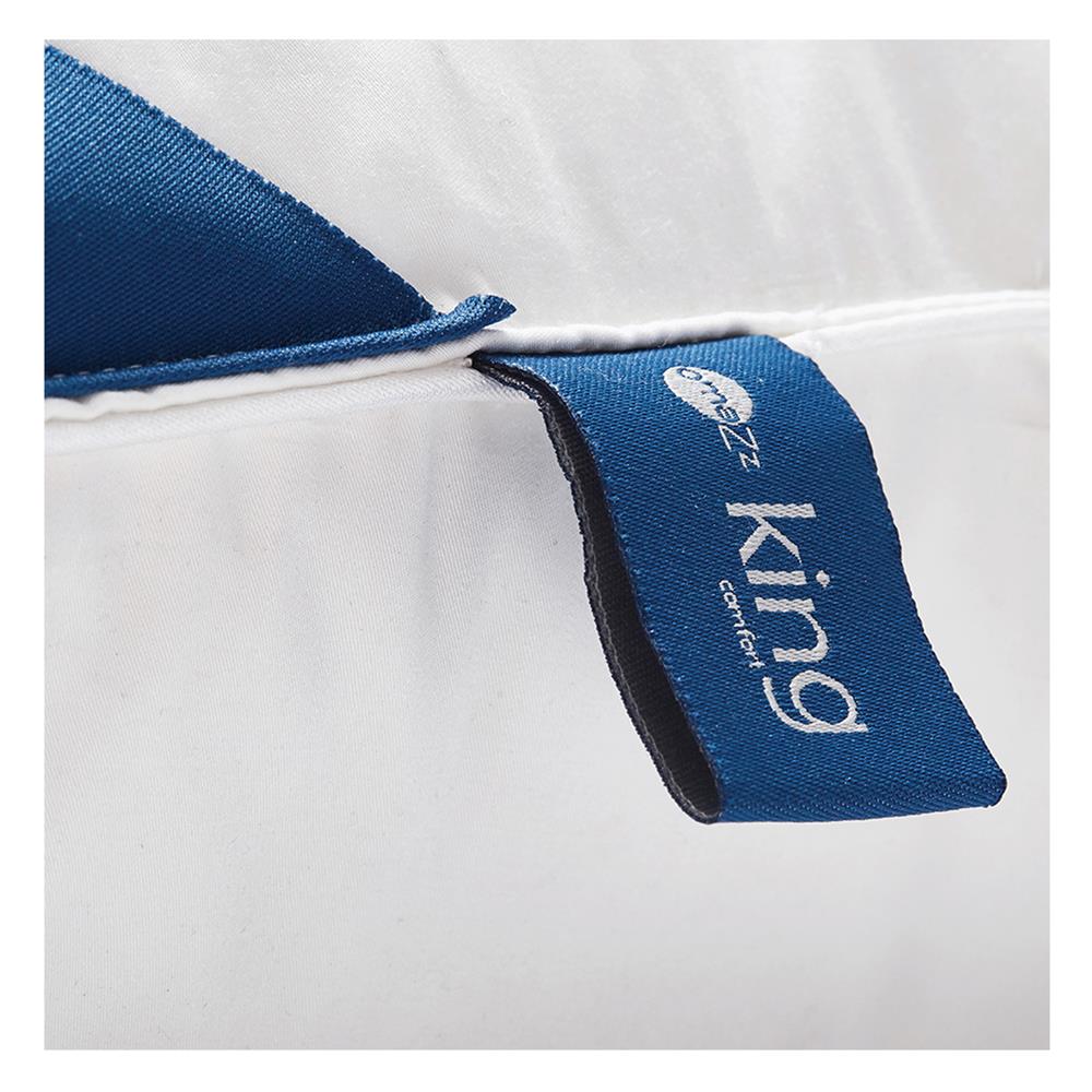 หมอนสุขภาพ ขนห่าน OMAZZ SIBERIAN GOOSE DOWN KING 22.4x37.6 นิ้ว สีขาว