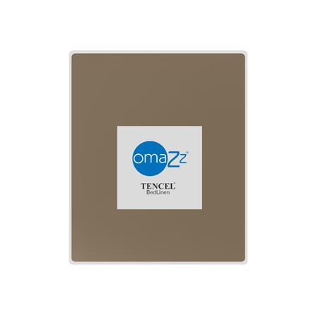 ผ้าปูที่นอน 5 ฟุต OMAZZ SMOOTH สี SADDEN TAN_2