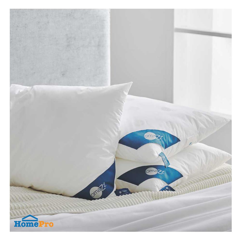 หมอนสุขภาพ ไมโครเจล OMAZZ SOFT TOUCH 20x30 นิ้ว สีขาว