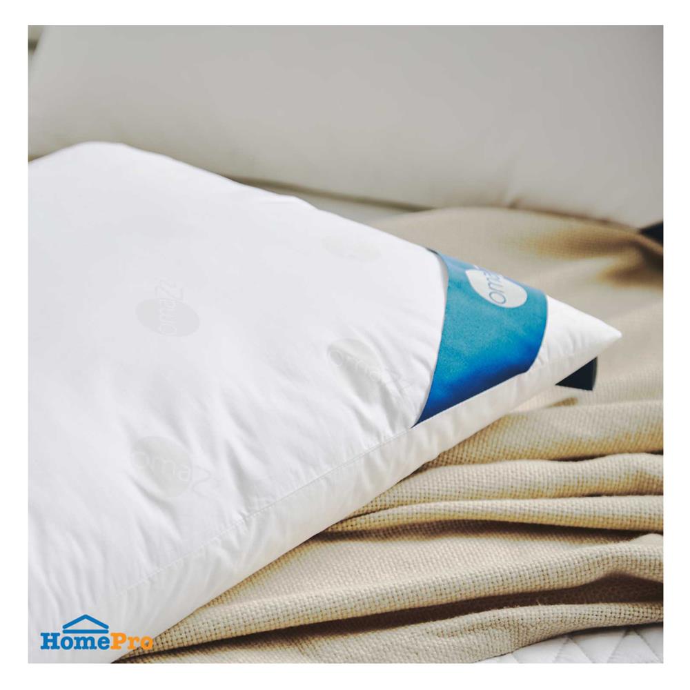 หมอนสุขภาพ ไมโครเจล OMAZZ SOFT TOUCH 20x30 นิ้ว สีขาว