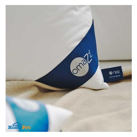 หมอนสุขภาพ ไมโครเจล OMAZZ SOFT TOUCH 20x30 นิ้ว สีขาว_5