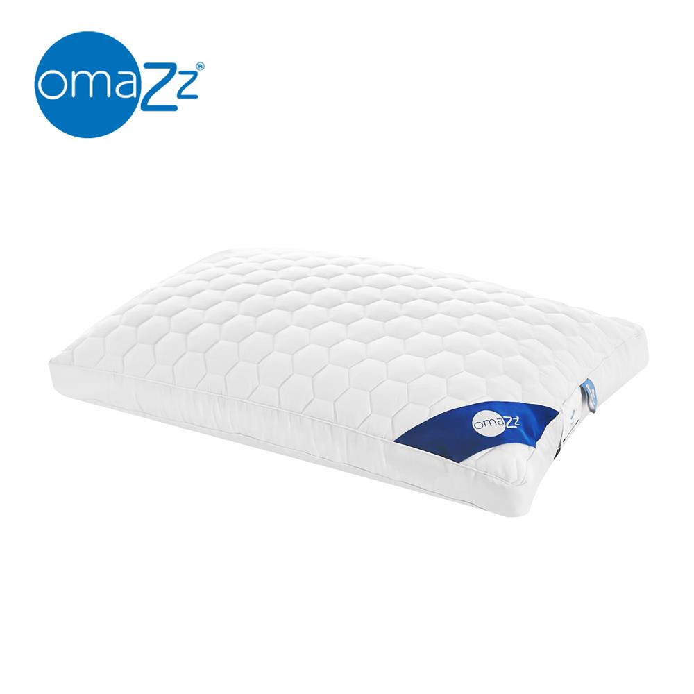หมอนสุขภาพ นาโนดาวน์ OMAZZ ZEN SOFT 20x30 นิ้ว 20x30 นิ้ว สีขาว