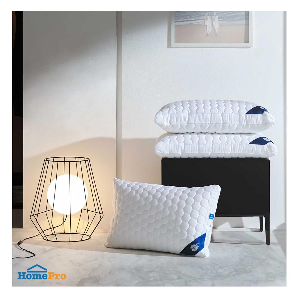 หมอนสุขภาพ นาโนดาวน์ OMAZZ ZEN SOFT 20x30 นิ้ว 20x30 นิ้ว สีขาว