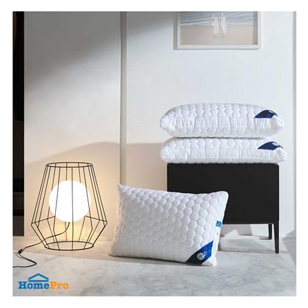 หมอนสุขภาพ นาโนดาวน์ OMAZZ ZEN SOFT 20x30 นิ้ว 20x30 นิ้ว สีขาว_4