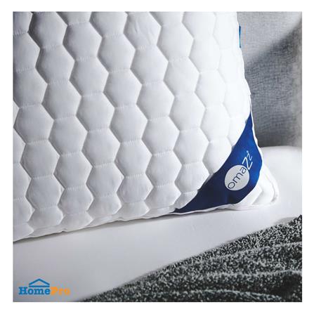 หมอนสุขภาพ นาโนดาวน์ OMAZZ ZEN SOFT 20x30 นิ้ว 20x30 นิ้ว สีขาว_6