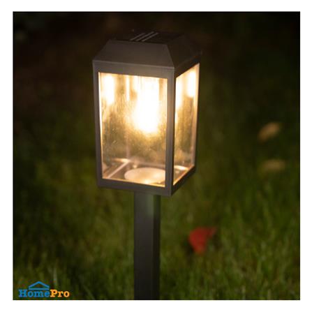 ไฟทางเดิน SOLAR PHILIPS BGS015 LED/730 T5 0.12 วัตต์ WARM WHITE สีดำ_2