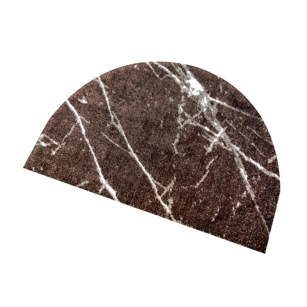 พรม PRAW DE MARBLE BROWN 55X85 ซม. สีน้ำตาล