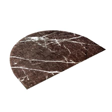 พรม PRAW DE MARBLE BROWN 55X85 ซม. สีน้ำตาล_3