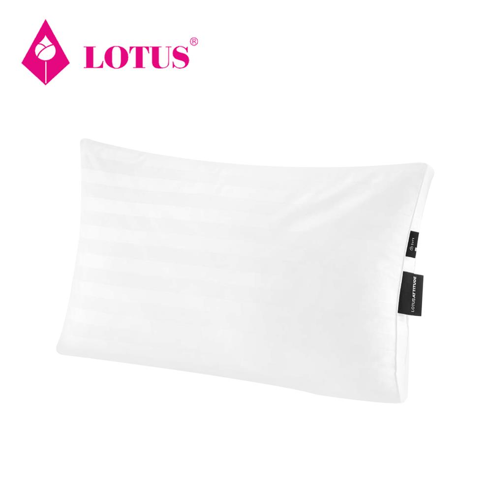 หมอนสุขภาพ ไมโครดาวน์เนีย LOTUS ATTITUDE CARE 20x30 นิ้ว สีขาว