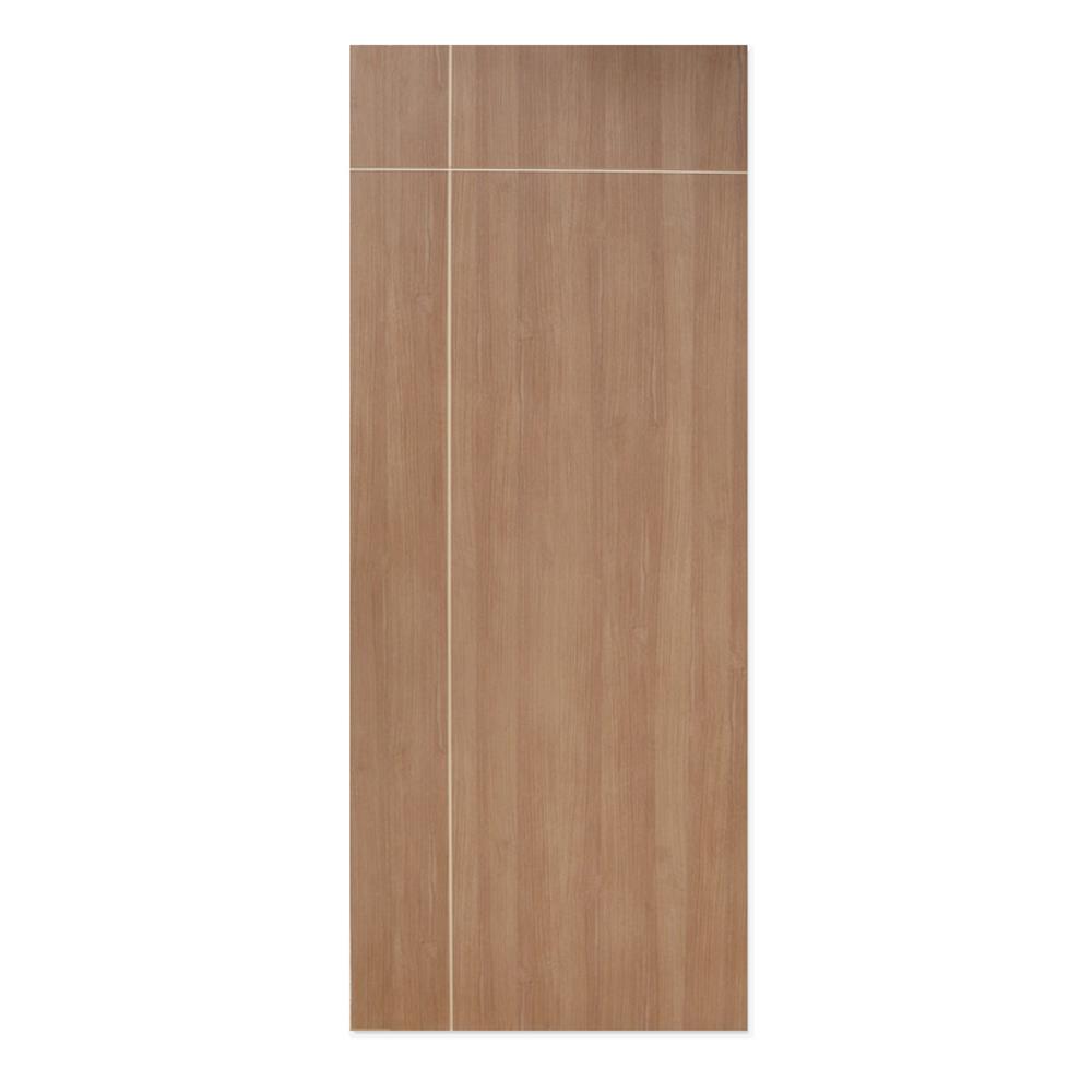 ประตูภายในเมลามีน METRO MD618 CAPPUCCINO เซาะร่อง 80X200 ซม. สีน้ำตาล ไม่เจาะลูกบิด