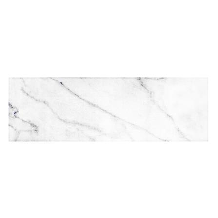 พรม PRAW DE MARBLE WHITE 70X190 ซม. สีขาว