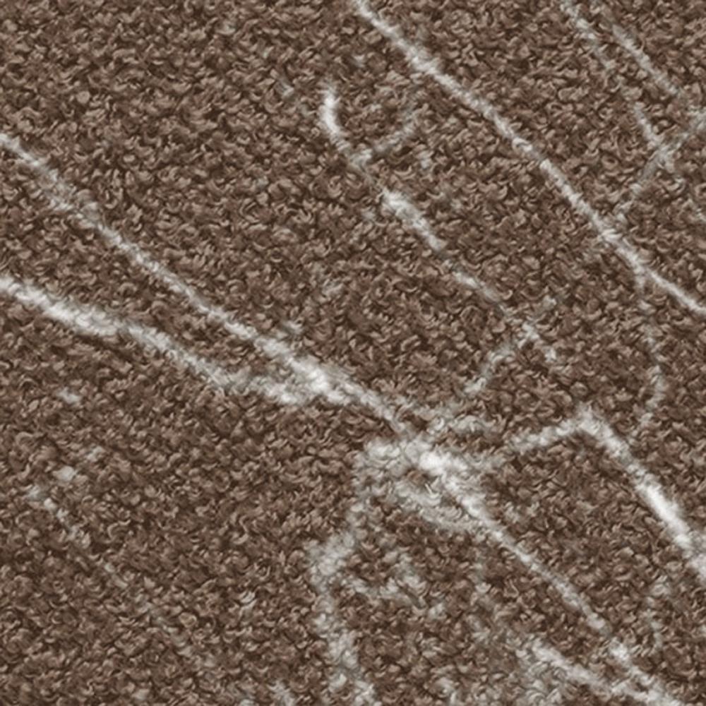 พรม PRAW DE MARBLE BROWN 120X180 ซม. สีน้ำตาล