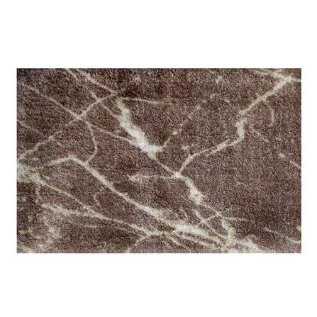 พรม PRAW DE MARBLE BROWN 120X180 ซม. สีน้ำตาล