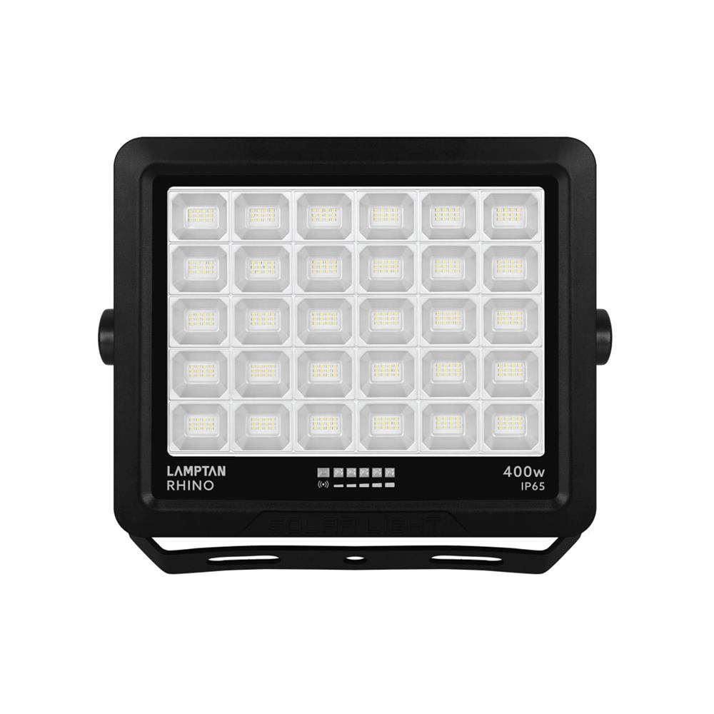 สปอตไลท์ SOLAR LAMPTAN RHINO 400 วัตต์ DAYLIGHT สีดำ