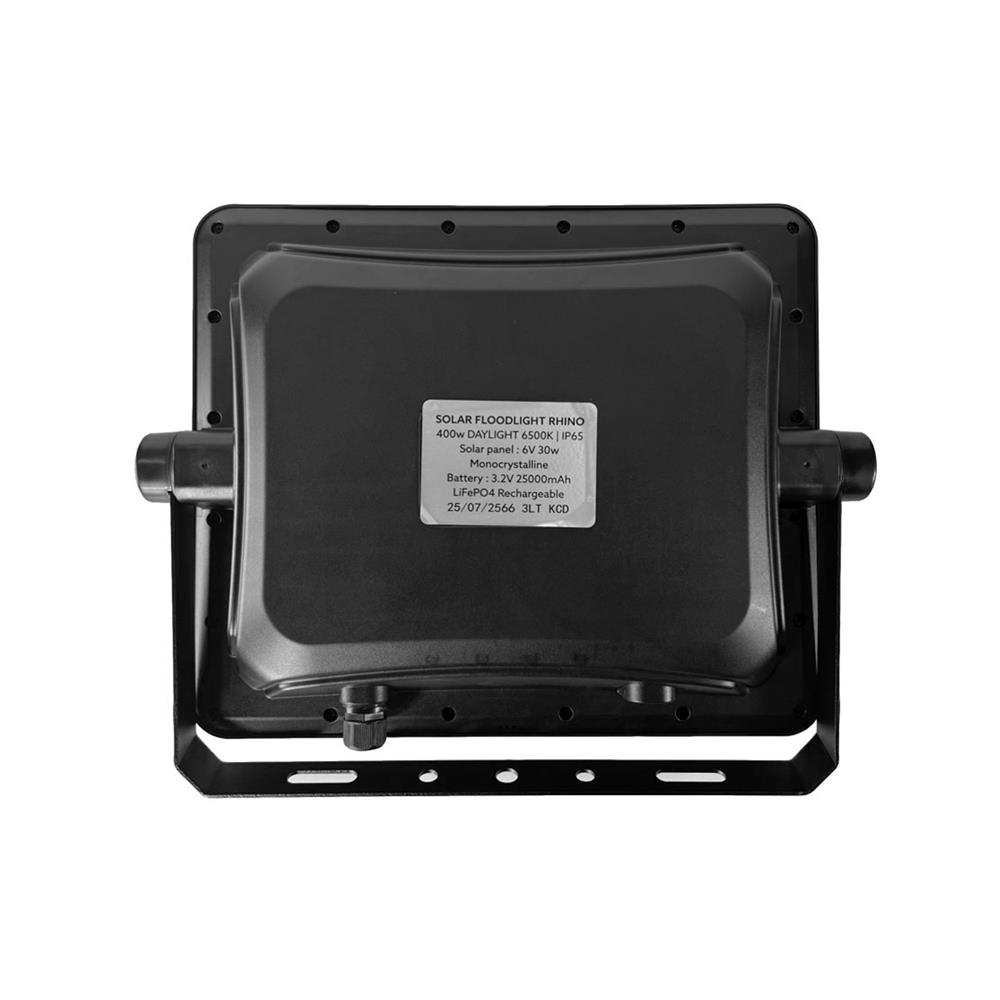 สปอตไลท์ SOLAR LAMPTAN RHINO 400 วัตต์ DAYLIGHT สีดำ