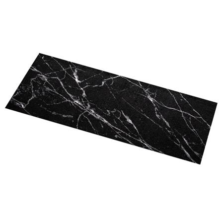 พรม PRAW DE MARBLE BLACK 70X190 ซม. สีดำ_3