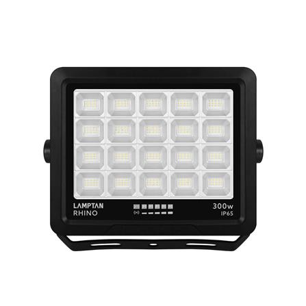 สปอตไลท์ SOLAR LAMPTAN RHINO 300 วัตต์ DAYLIGHT สีดำ_1