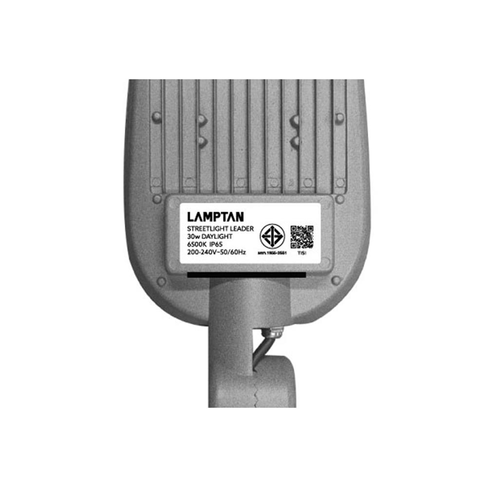 ไฟถนน LED LAMPTAN LEADER 30 วัตต์ DAYLIGHT สีเทา