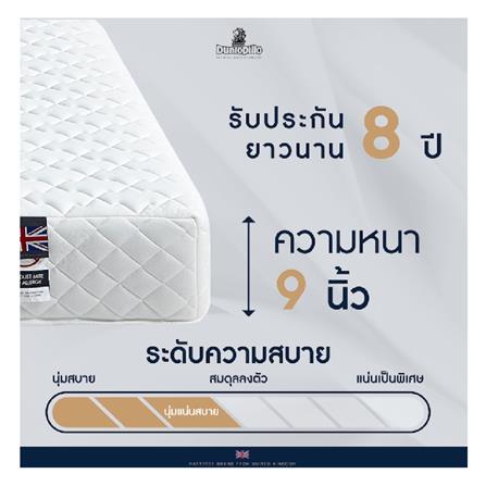 ที่นอน 5 ฟุต DUNLOPILLO HAVEN พร้อมชุดเครื่องนอน 11 ชิ้น_10