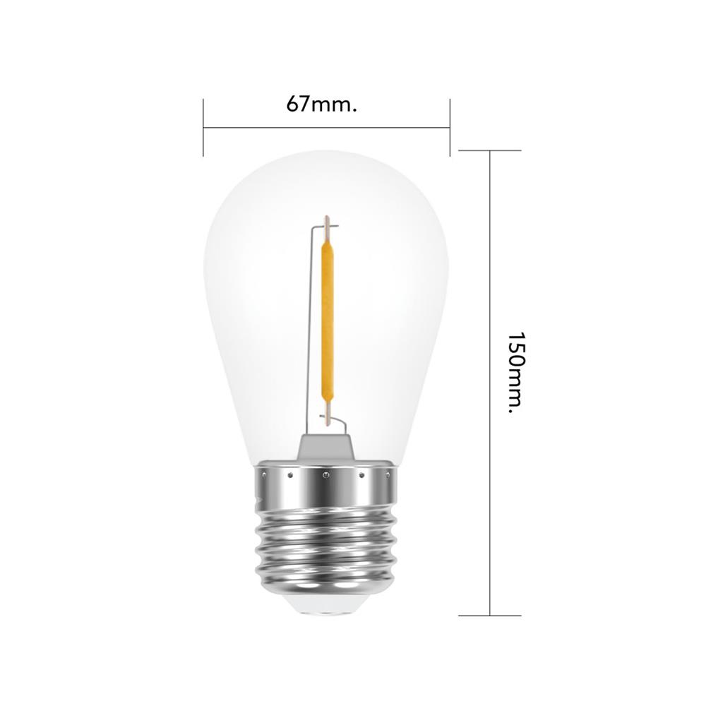 ไฟจัดสวน SOLAR LAMPTAN CARNIVAL 10 วัตต์ WARM WHITE สีดำ