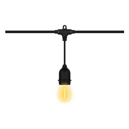 ไฟจัดสวน SOLAR LAMPTAN CARNIVAL 10 วัตต์ WARM WHITE สีดำ_1