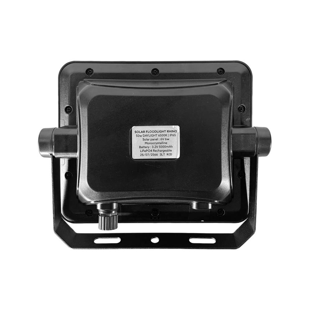 สปอตไลท์ SOLAR LAMPTAN RHINO 50 วัตต์ DAYLIGHT สีดำ
