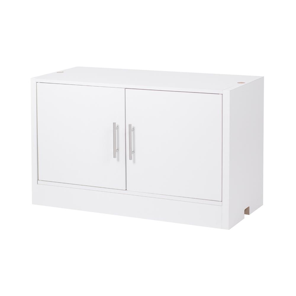 กล่องบานปิด MDF STACKOxTUGU 92.6x40x57ซม. สีขาว