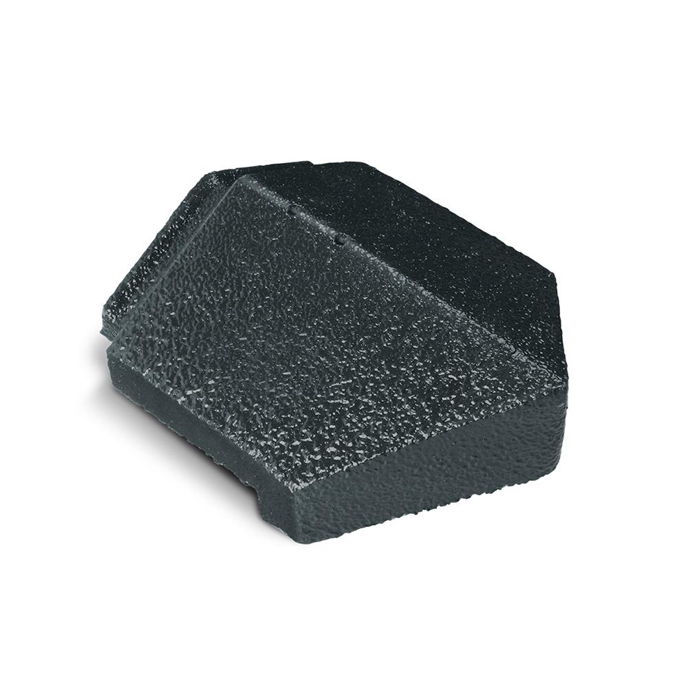 ครอบปิดปลายตะเข้ อดามัสแบบเรียบ ตราเพชร 21.5x27 ซม. สีเทาแปซิฟิก