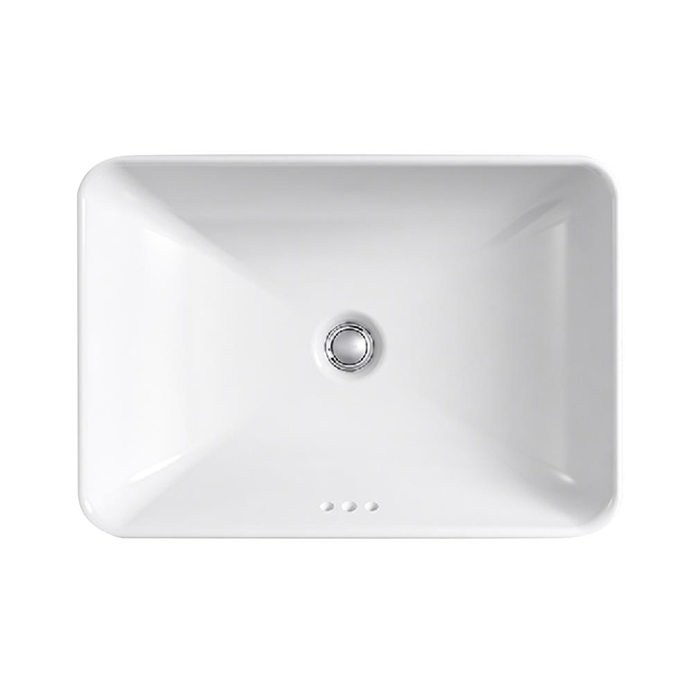 อ่างล้างหน้าวางบนเคาน์เตอร์ KOHLER K-5373T-0 สีขาว