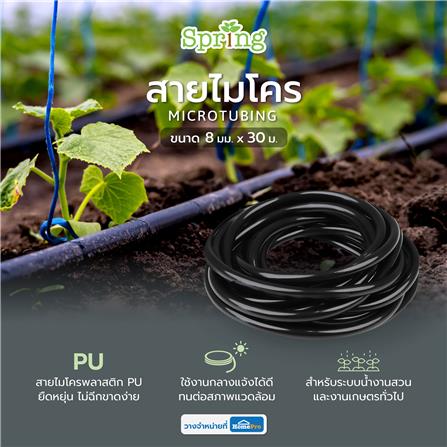 สายไมโคร SPRING DY2333 8 มม. X 30 ม._3