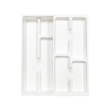 ถาดใส่อุปกรณ์ในครัว 9 ช่อง มีชั้นเสริม KECH TIDY สีขาว_4