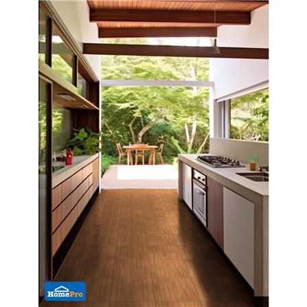 กระเบื้องพื้น 16x16 นิ้ว TARA แวนดี้ วู้ด น้ำตาล EXC PM 0.96 ตร.ม._5