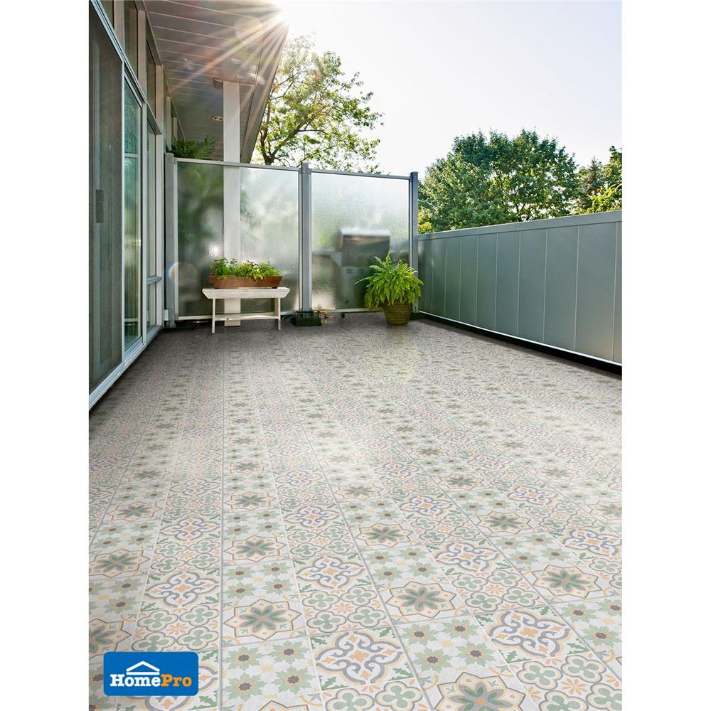 กระเบื้องพื้น 16x16 นิ้ว TARA เลห์ตัน เขียว PM 0.96 ตร.ม.