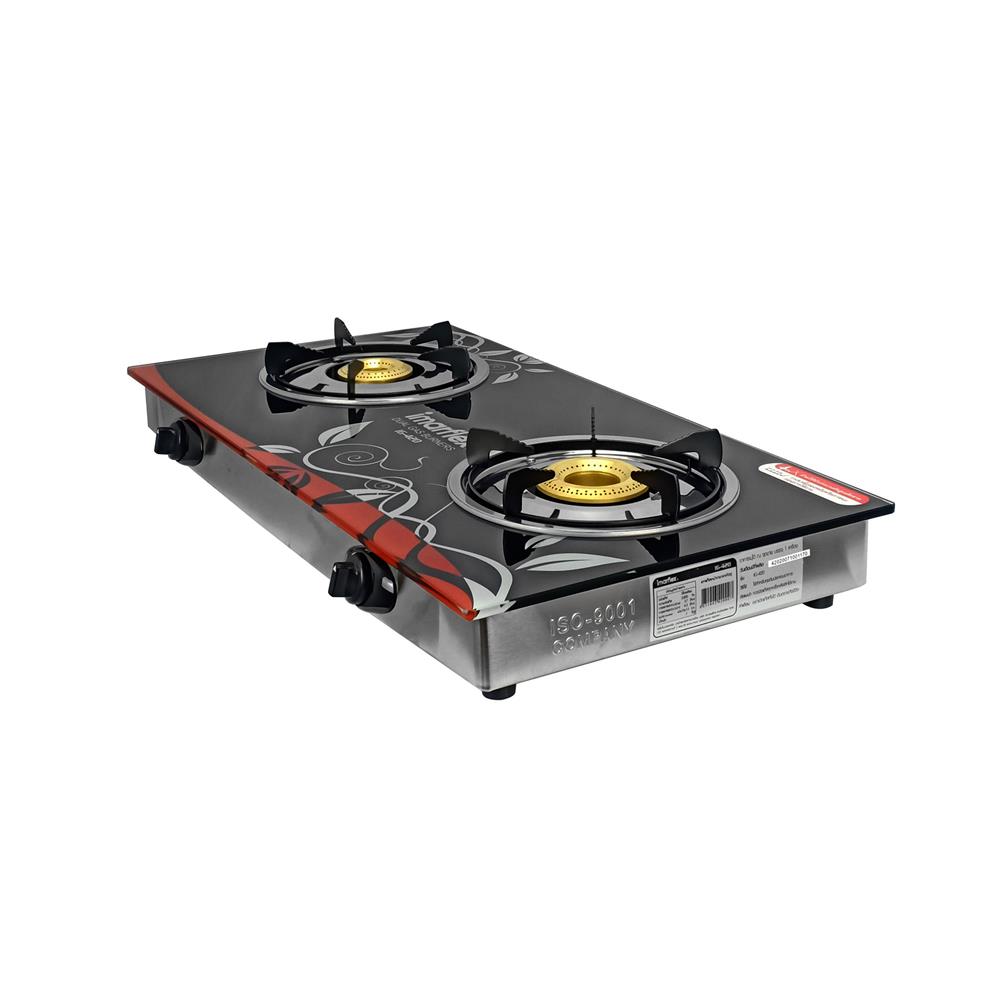 เตาแก๊สตั้งโต๊ะ 2 หัวแก๊ส IMARFLEX IG-420