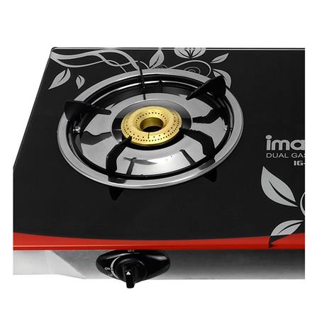 เตาแก๊สตั้งโต๊ะ 2 หัวแก๊ส IMARFLEX IG-420_3