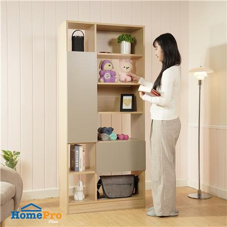 ชั้นวางของ FURDINI PROGRET PSP-9367 80 ซม. สีโอ๊ค_5