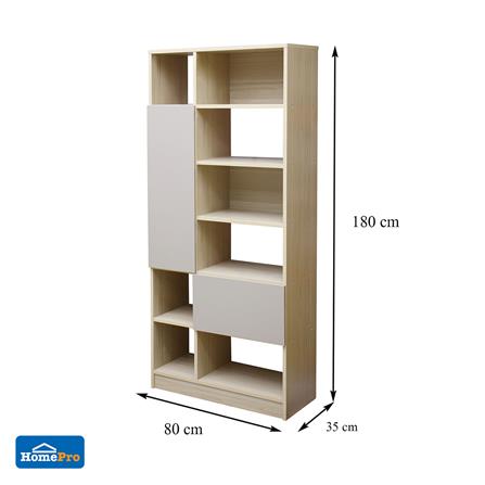 ชั้นวางของ FURDINI PROGRET PSP-9367 80 ซม. สีโอ๊ค_7