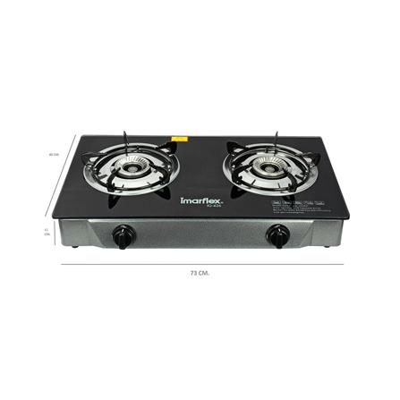 เตาแก๊สตั้งโต๊ะ 2 หัวแก๊ส IMARFLEX IG-426_4