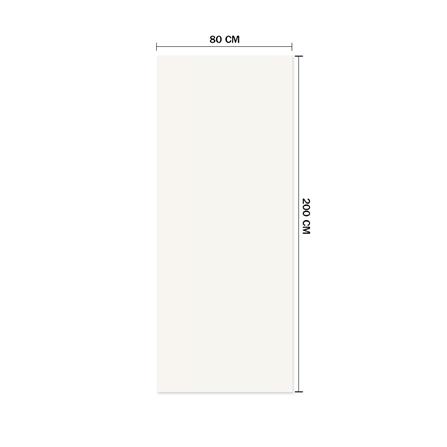 ประตูไฟเบอร์กลาส METRO EXTER002 80X200 ซม. สีขาว_2