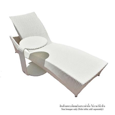 เตียงริมสระ IVY WHALE SUNBED SB024 สีขาว_0