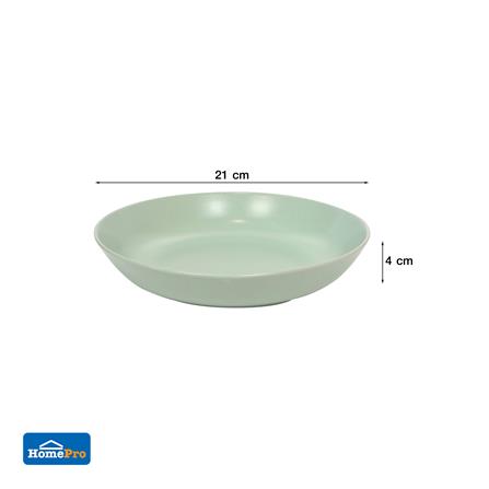 จานลึกเซรามิก 8 นิ้ว KECH LANZO GREEN_4