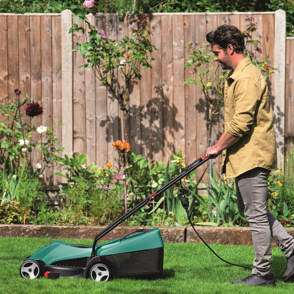 รถตัดหญ้าไฟฟ้า BOSCH 32 ซม. 1200 วัตต์