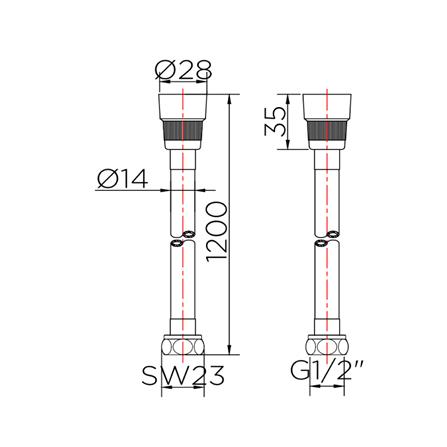 สายฝักบัว PVC KARAT FAUCET KA-04-303-11 120 ซม._3