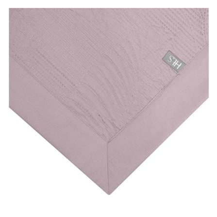 ผ้าคลุมเตียง 6 ฟุต HOME LIVING STYLE SOFIA สี PURPLE_1