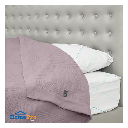 ผ้าคลุมเตียง 6 ฟุต HOME LIVING STYLE SOFIA สี PURPLE_4
