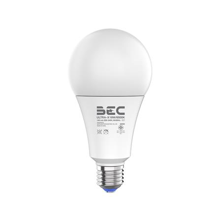 หลอด LED BEC ULTRA-X 18 วัตต์ DAYLIGHT E27